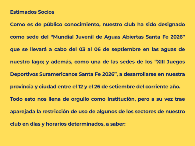 Importante !!